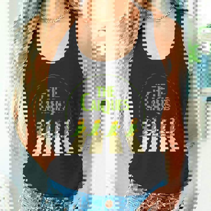 Birb Parrot Pet Doodle Parody The Caiques タンクトップ