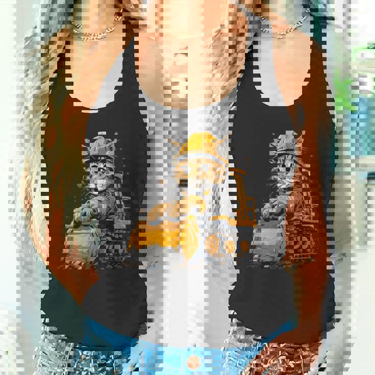 Cat 重機オペレーター タンクトップ