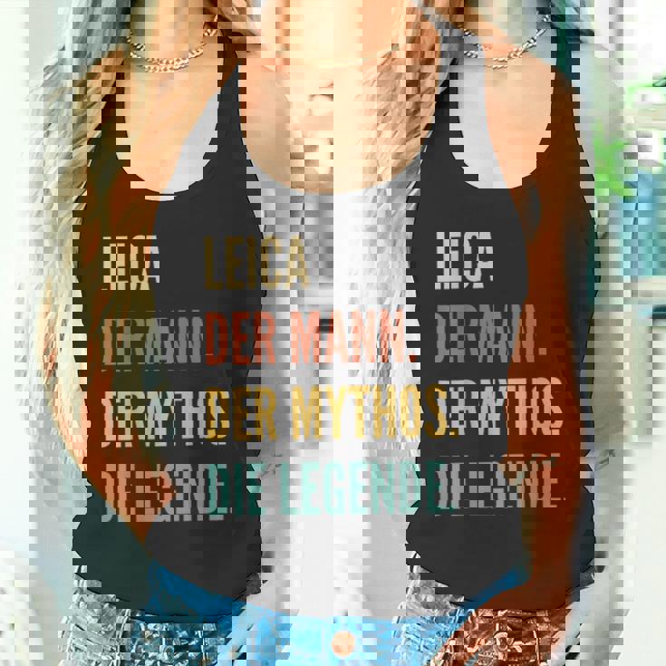 German First Name Leica タンクトップ