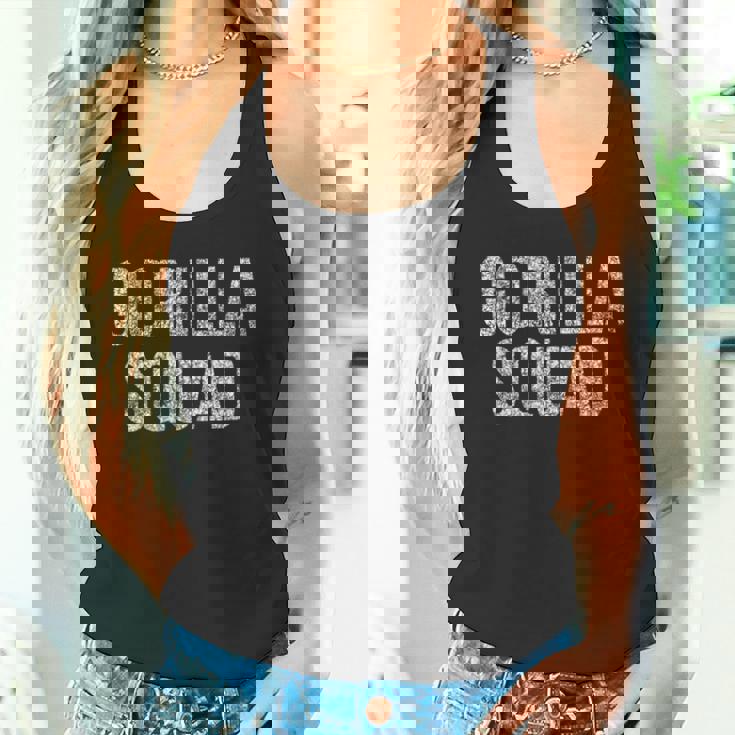 Gorillaquad 皮肉な言葉 長袖tシャツ タンクトップ