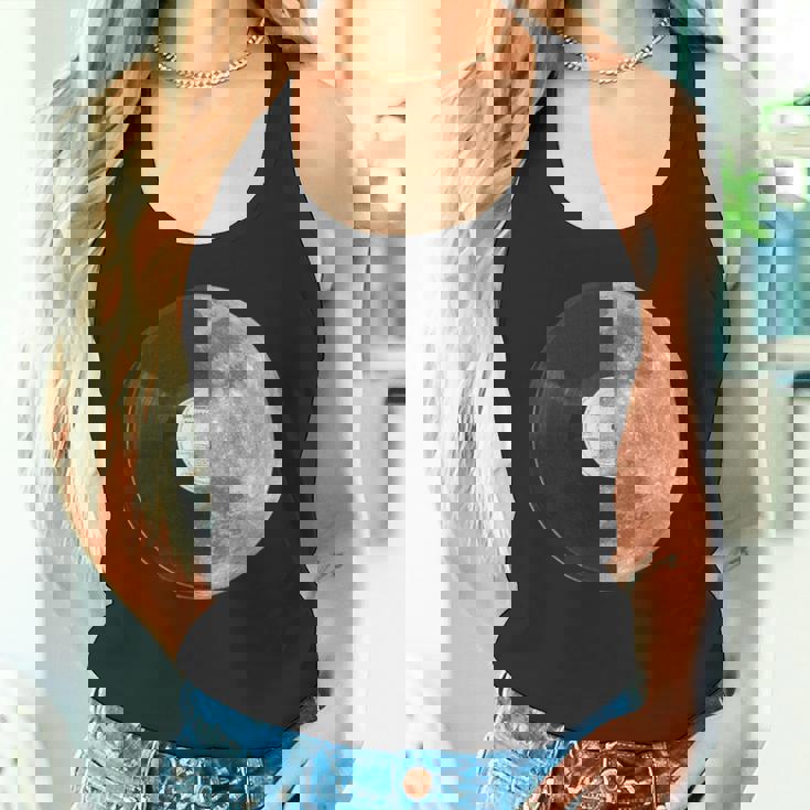 Half Mooninyl Record – Music Lover Lunar Graphic タンクトップ