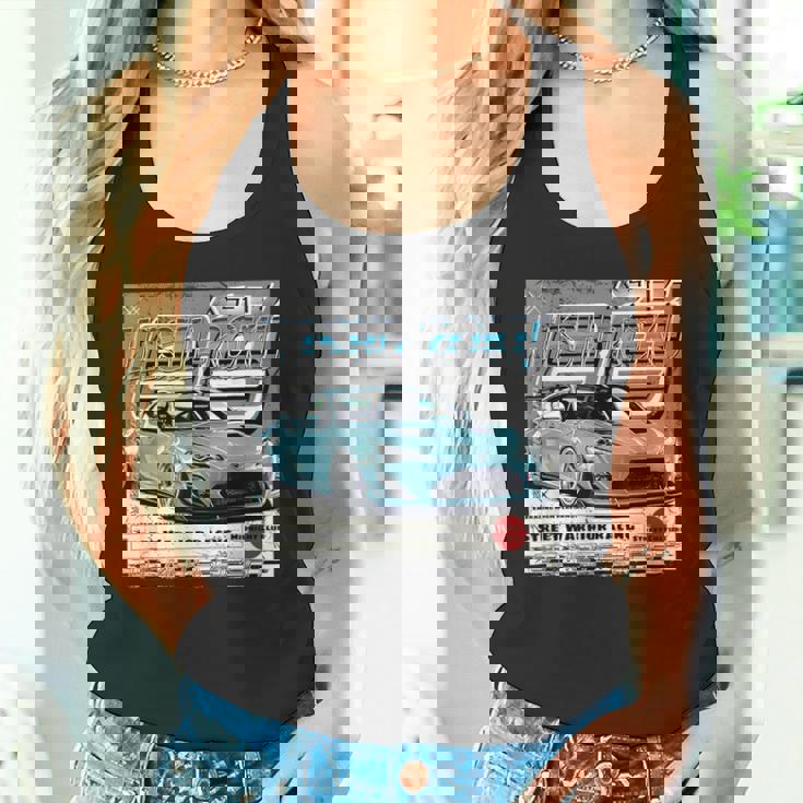 Hashi-Rokuオーセンティックjdmストリートスタイル タンクトップ