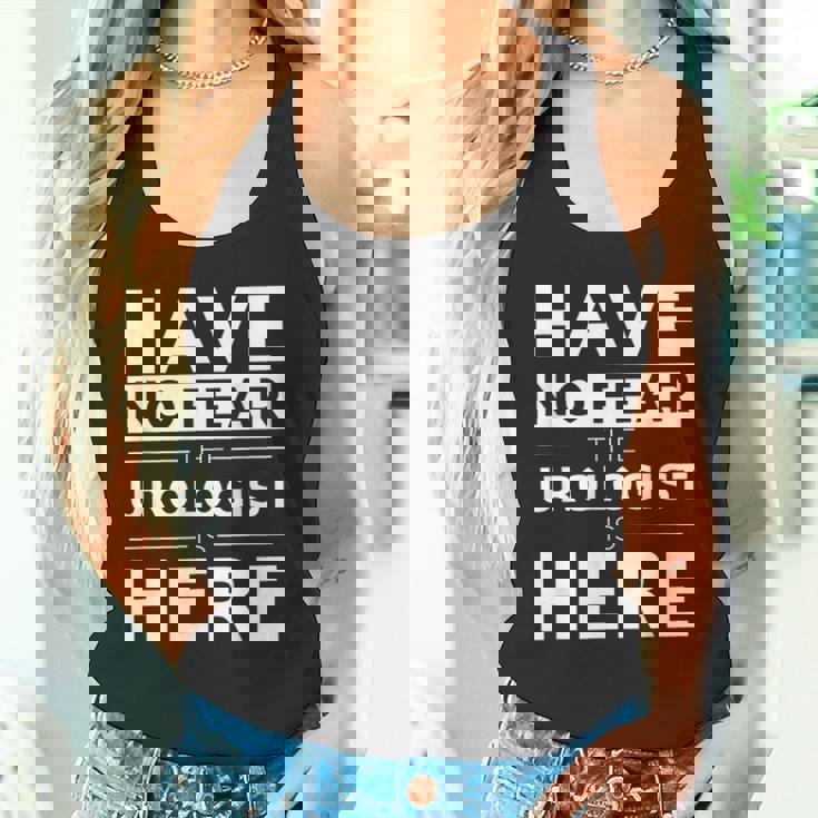 Have No Fear Urologist Is Here 面白い ギフト 仕事 ユーモア ジョブ タンクトップ