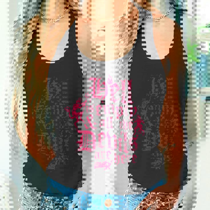 Hell Is Empty テンペスト ヴィンテージ アンティーク調 ゴシック シェイクスピア タンクトップ