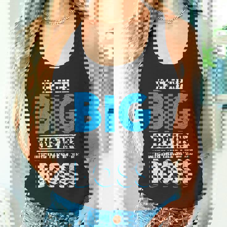 I'm The Big Brother Makes Me The Boss Pregnancy タンクトップ