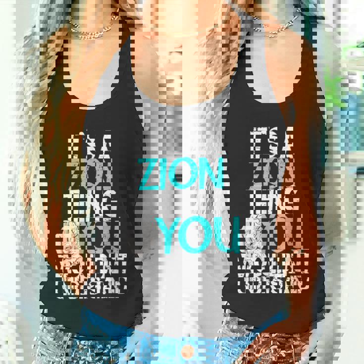 メンズ It's A Zion Thing You Wouldn't Understand タンクトップ