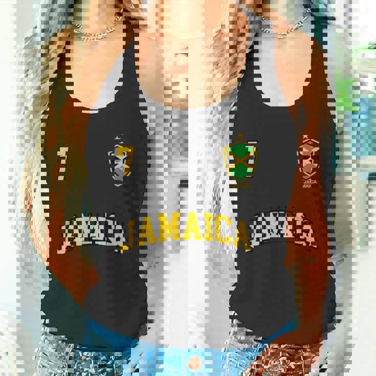 Jamaica チームサッカー ジャマイカ Number 7Occer タンクトップ