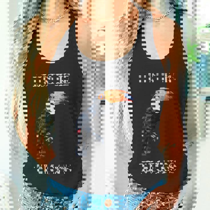 I Just Like Toucans Bird Animal Park オオハシ タンクトップ