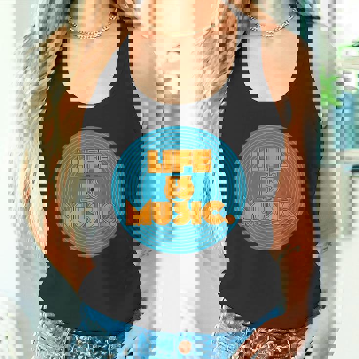 Life Is Music タンクトップ