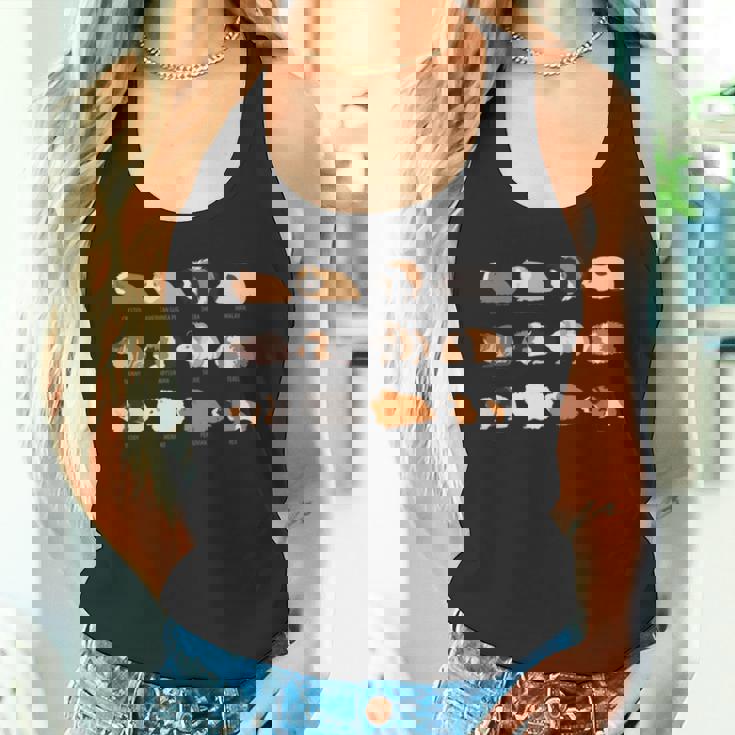 I Love Guinea Pig モルモット種tシャツ 長袖tシャツ タンクトップ