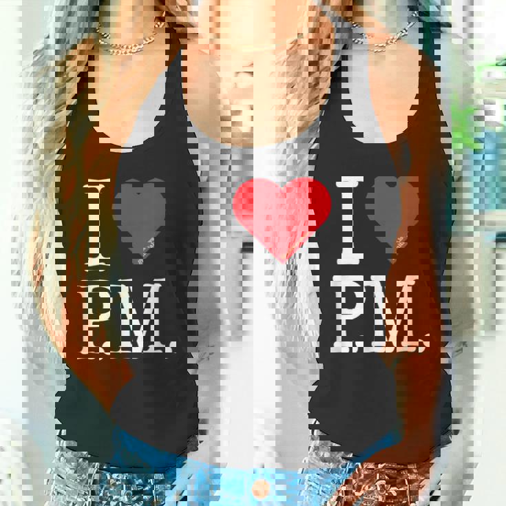 I Love Initials タンクトップ