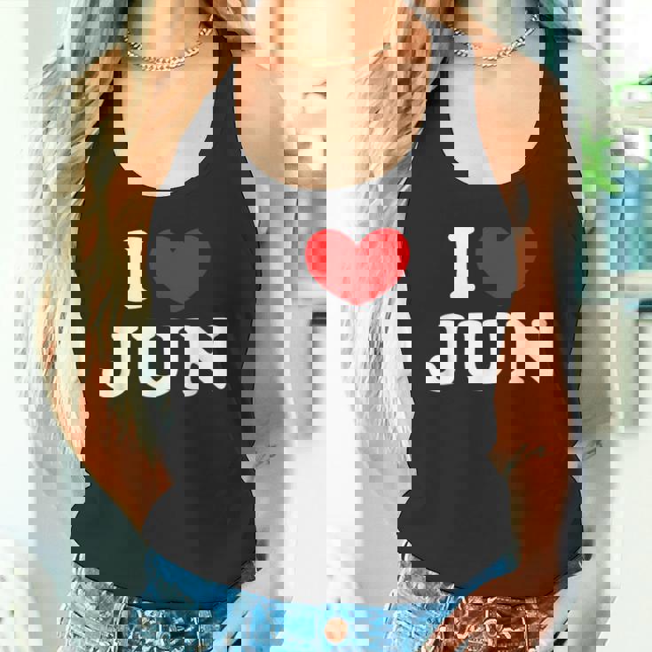 I Love Jun 私は愛する Jun タンクトップ