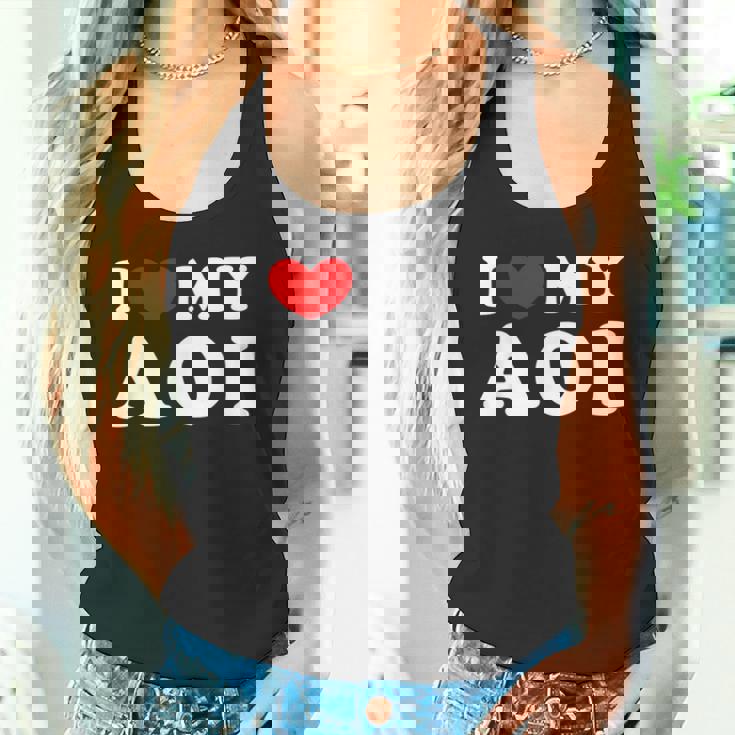 I Love My Aoi 私のあおいが大好き、私のあおいが好き タンクトップ