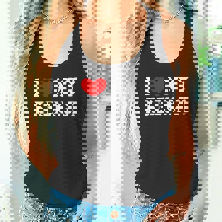 I Love My Kenji アイ・ラブ・マイ・マイ・ケンジ、アイ・ハート・マイ・ケンジ タンクトップ