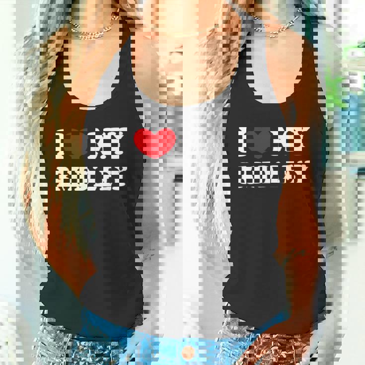 I Love My Ridley アイ・ラブ・マイ・リドリー 長袖tシャツ タンクトップ