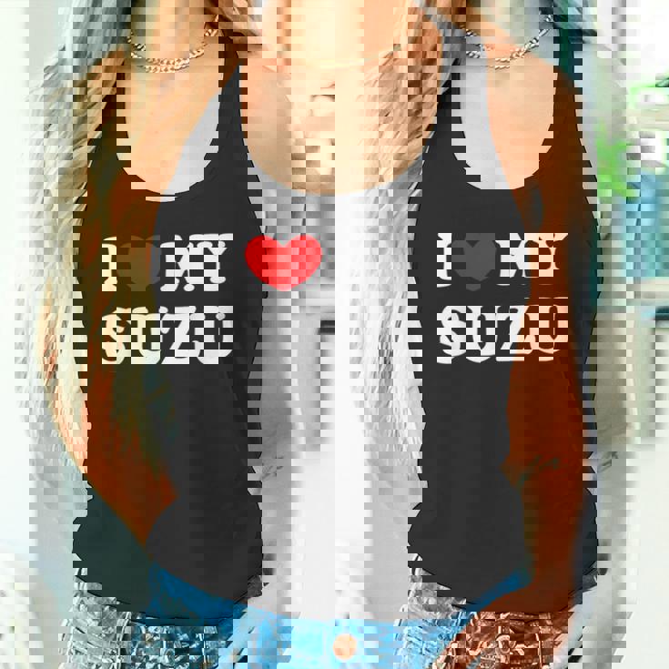 I Love Myuzu すずちゃん大好き タンクトップ