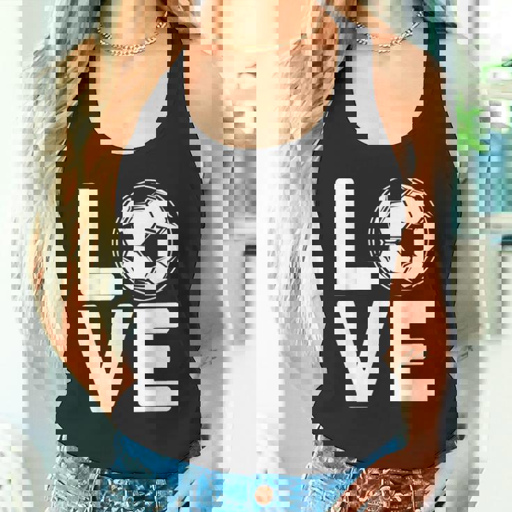 Loveoocer 愛を言うサッカー タンクトップ