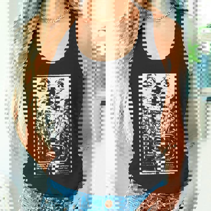 Lsd ヒステリア – レトログラインドハウスb-ムービーアート 長袖tシャツ タンクトップ