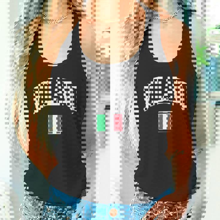 Milano Italia Flag Of Italy Classic タンクトップ