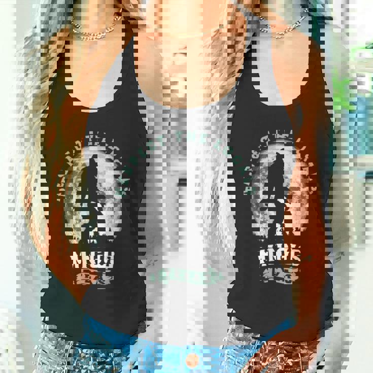 Mingus Texas Bigfoot Night Walk Retro Moon 長袖tシャツ タンクトップ