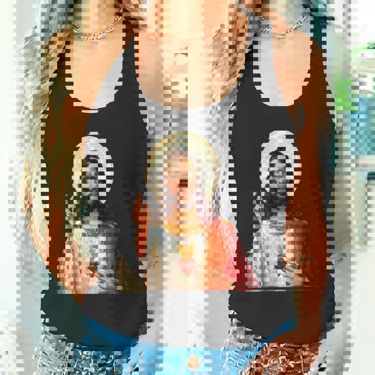 Myuperhero Is Jesus、Faith Love Godシャツ タンクトップ