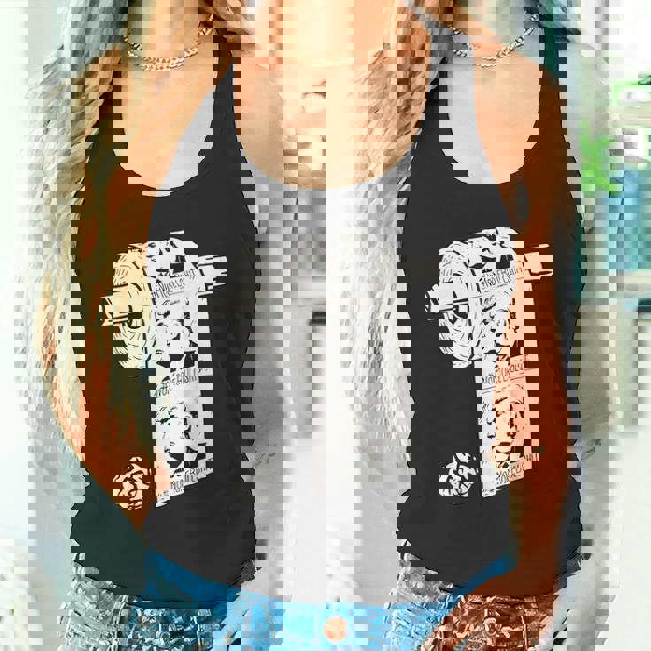 No More Bullshit アンチトランプ大統領選挙トイレットペーパー タンクトップ