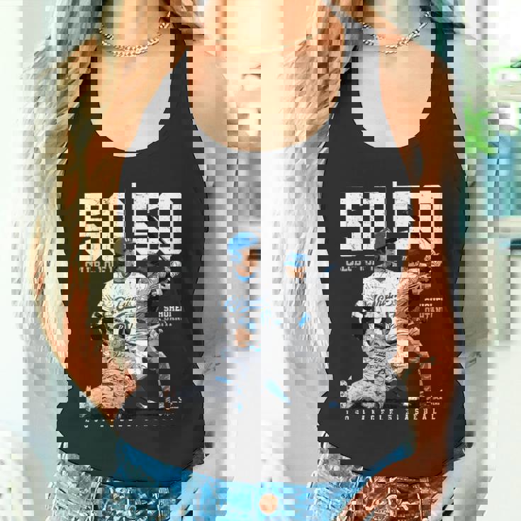 Ohtani Historic 50-50 Club Entryhohei Ohtani Mlbpa タンクトップ