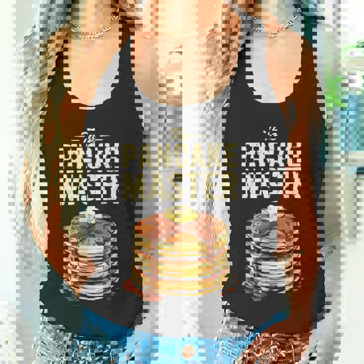 The Pancake Master シャツ 大人 キッズ メンズ レディース パンケーキ好き タンクトップ