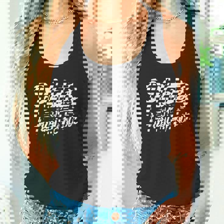 Pilates Is My Happy Hour For Instructors タンクトップ