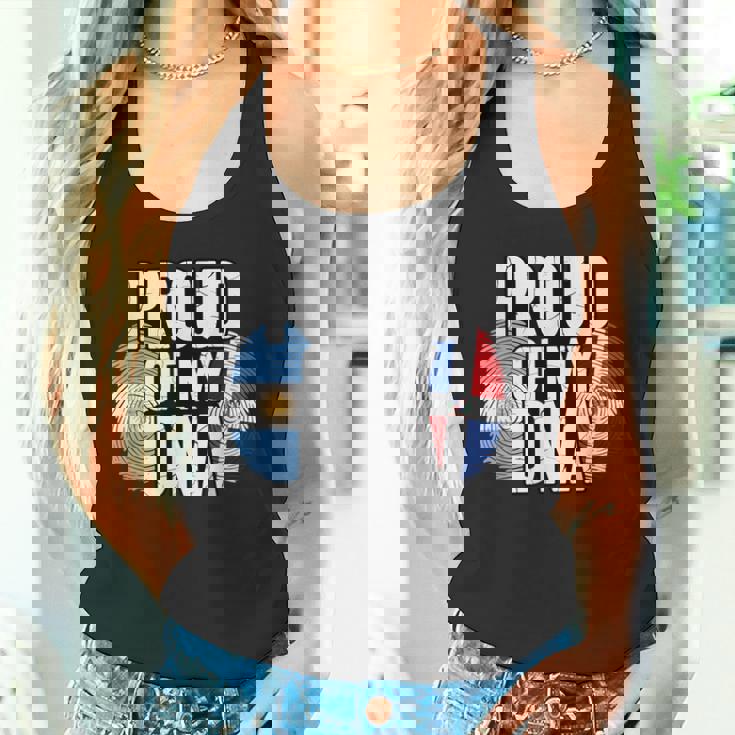Proud Of My DNA Argentinian Dominican Roots Argentina Tank Top