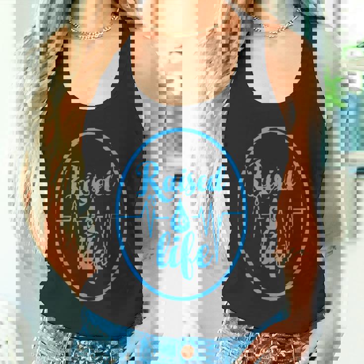 Raised To Life キリスト教徒ウォーター洗礼のギフトtシャツ タンクトップ