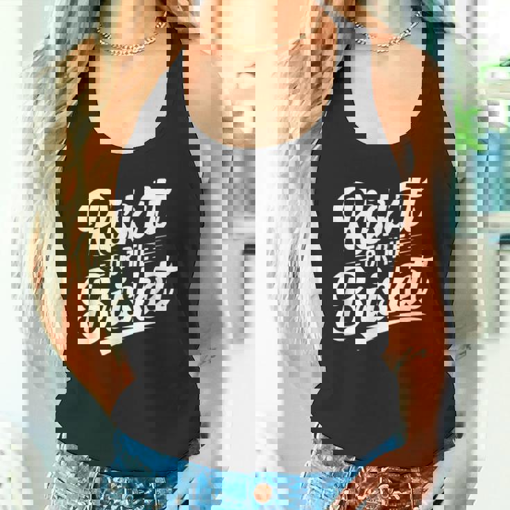 Risk It For The Brisket Bbqジョーク タンクトップ