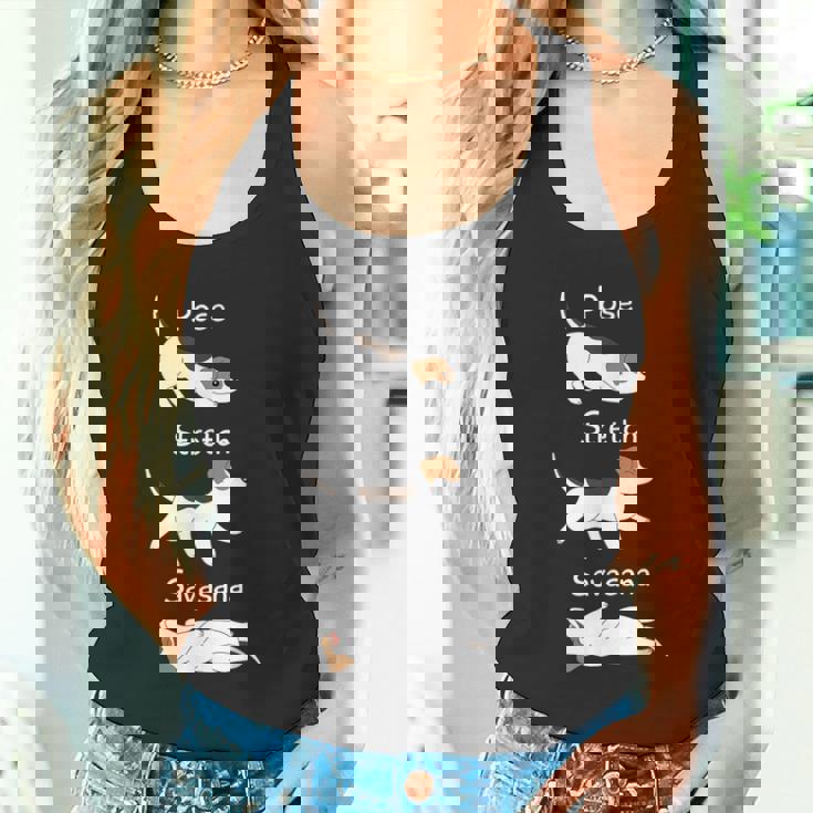 Savasana ジャックラッセルテリア 犬用ストレッチフロート タンクトップ