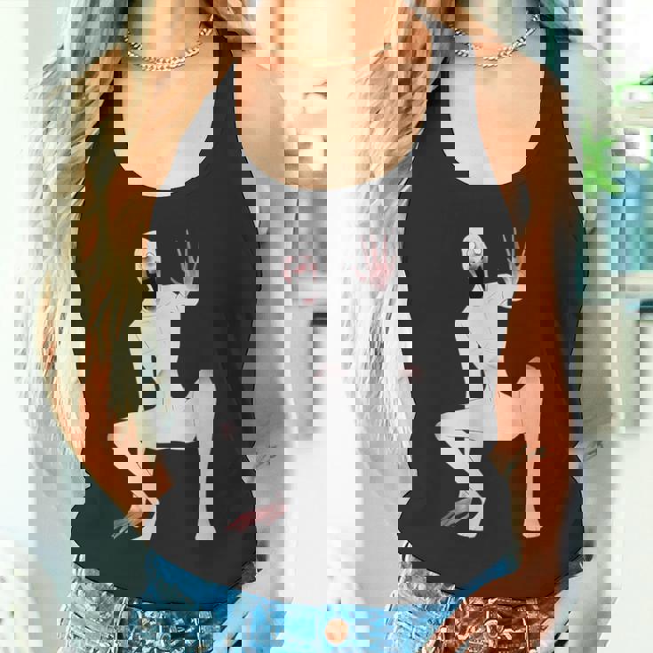 Scp 096 シャイガイ封じ込め違反怖い タンクトップ