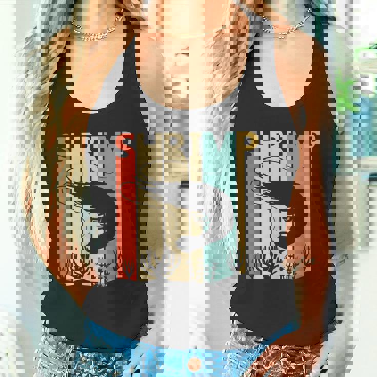 Shrimp エビ 動物 タンクトップ