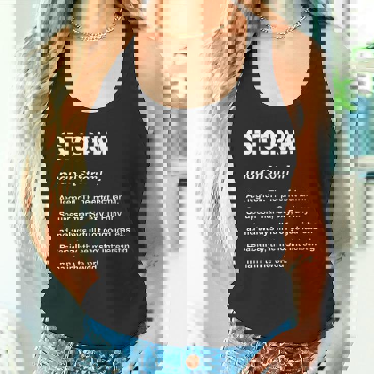 Storm ネームシャツ タンクトップ