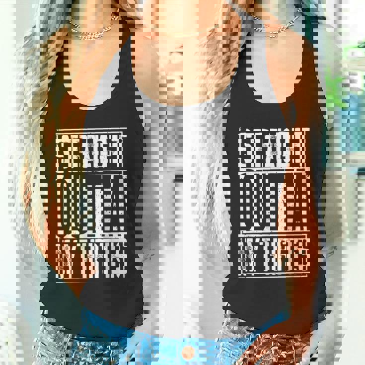 Straight Outta My Thirties タンクトップ