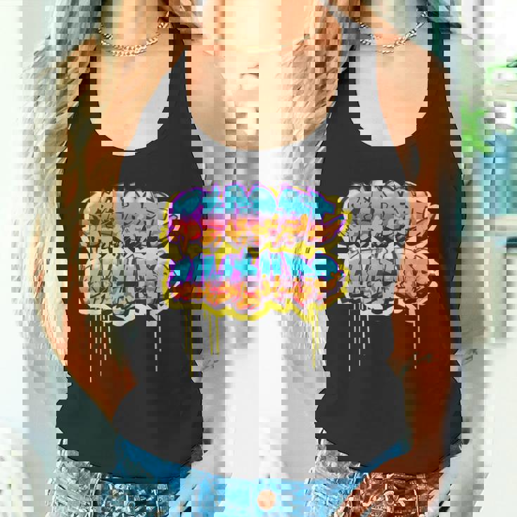 Street Culture グラフィティ・スタイルのアーバン・ストリートウェア タンクトップ