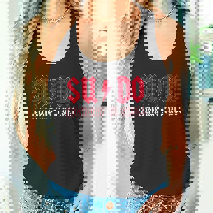 Sudo Highway Tohell Ubuntu Linuxuperuser Command タンクトップ