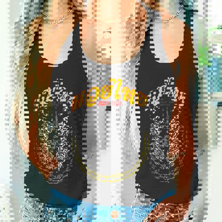 Suea Kooak Yant Thai Kickboxing Twin Tiger Muay Thai タンクトップ