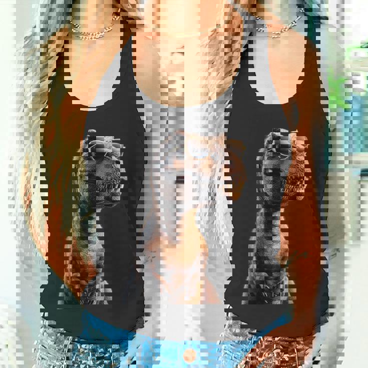 T-レックス ティラノサウルス・レックス 恐竜 恐竜大好き ディノ タンクトップ