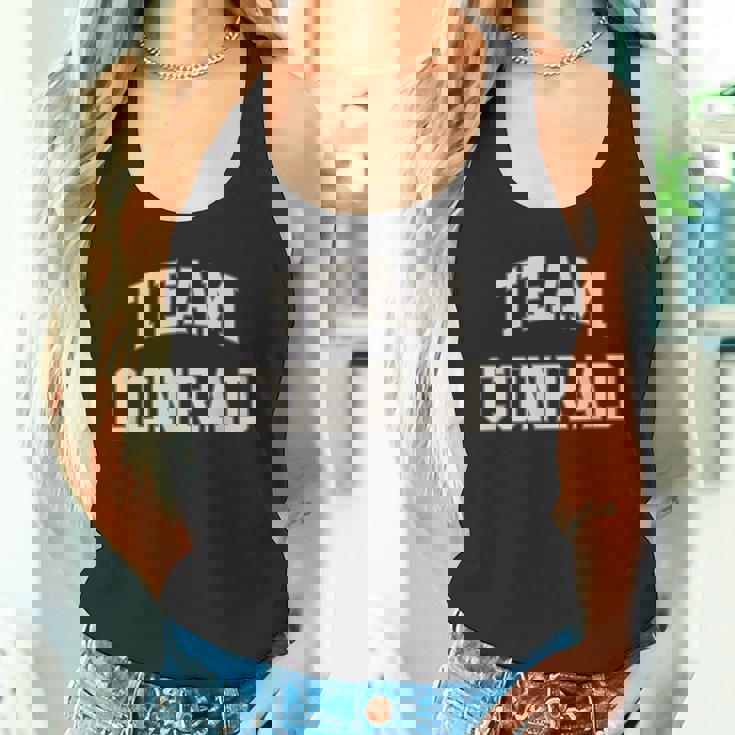 Team Conrad かわいいライバルグラフィック沿岸スタイル タンクトップ