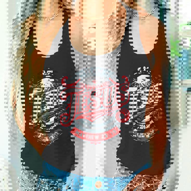 Team Jesus Go And Make Disciples タンクトップ