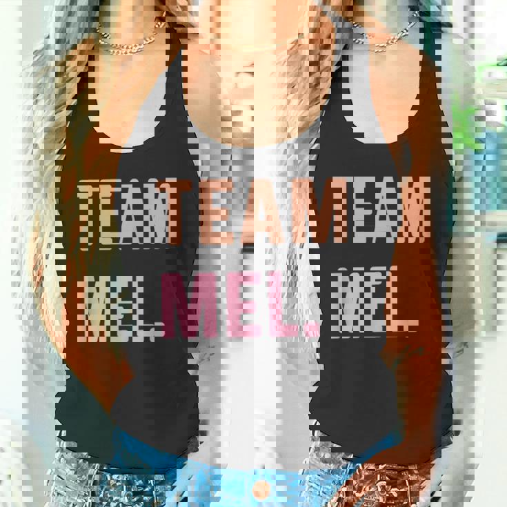 Team Mel 名前 タンクトップ