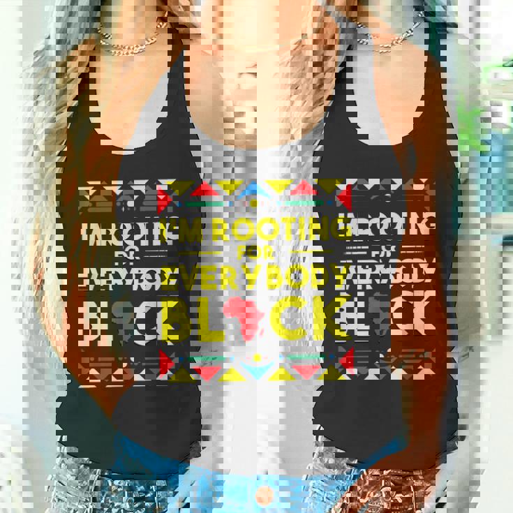 History I'm Rooting For Everybody ブラック アフリカ タンクトップ