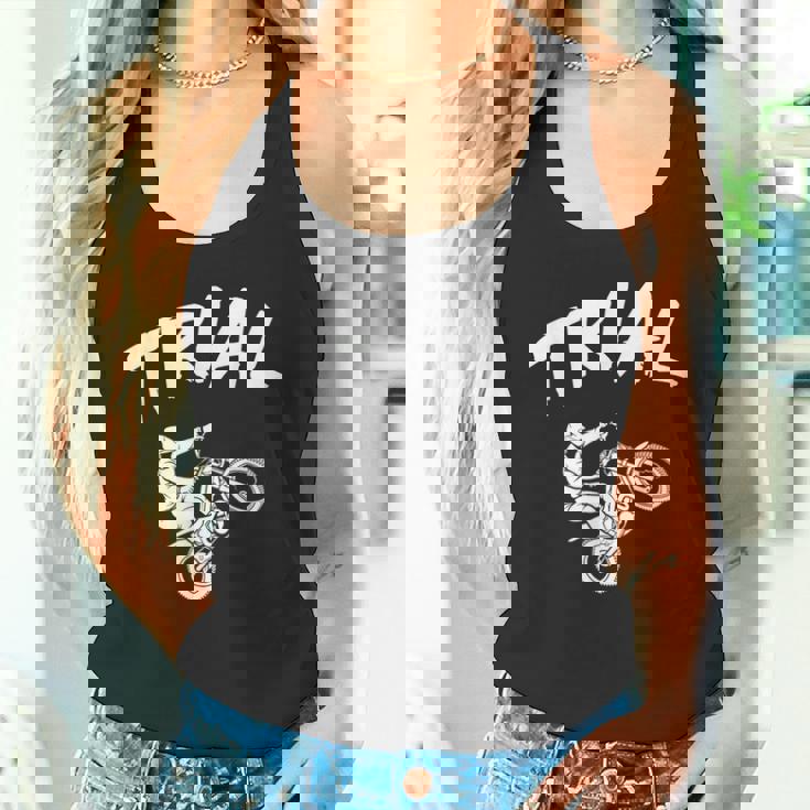 Trial Riders And Fans エクストリームモータースポーツライダー タンクトップ