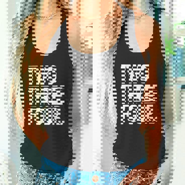 Two Three Four 市外局番 234 アクロン オハイオ州 米国 タンクトップ