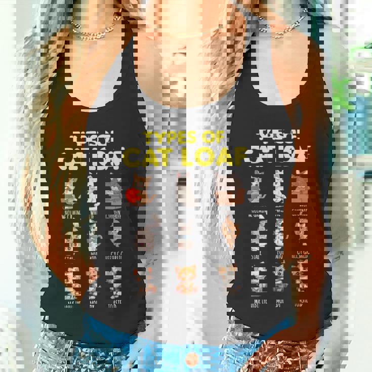 Types Of Cat Loaf Cute Kitten Kawaii Cats Cat Lover タンクトップ