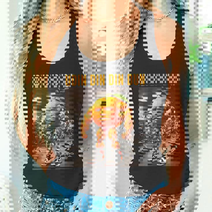 Udin Din Din Dun マッスルオレンジ イタリアンブレイン ロート キッズ ミーム タンクトップ