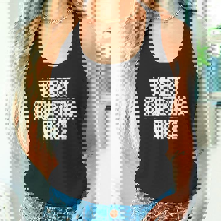 Very Kurwa Nice Poland Polska Polskieery Nice タンクトップ